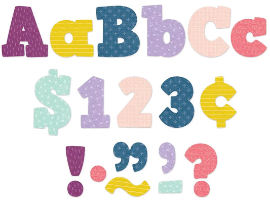 Oh Happy Day! 4" Punch-Out Letters - US 3769