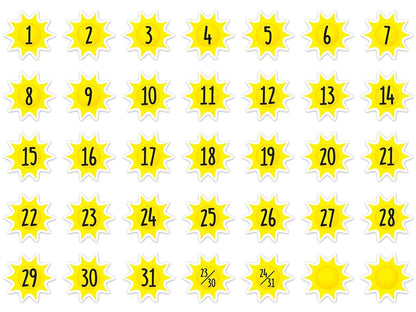 Farm Friends Calendar Mini Accents - US 8614