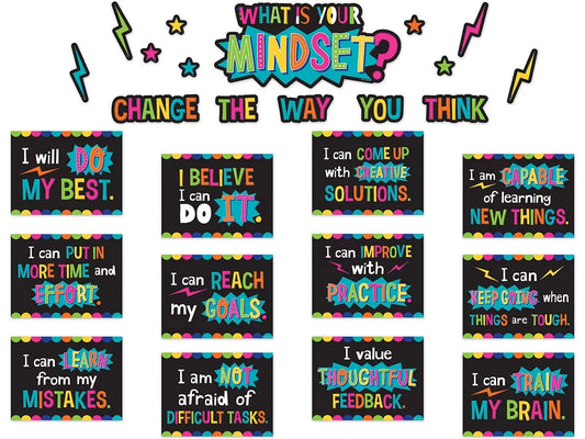 What Is Your Mindset? Bulletin Board Set - US 1858