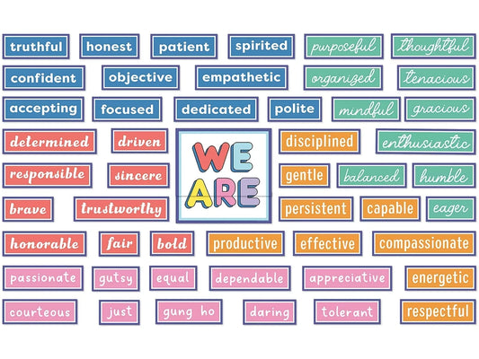 We Stick Together Motivational Bulletin Board Set - US 6579