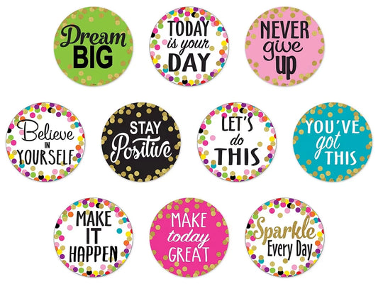 Confetti Motivational Accents - US 7078