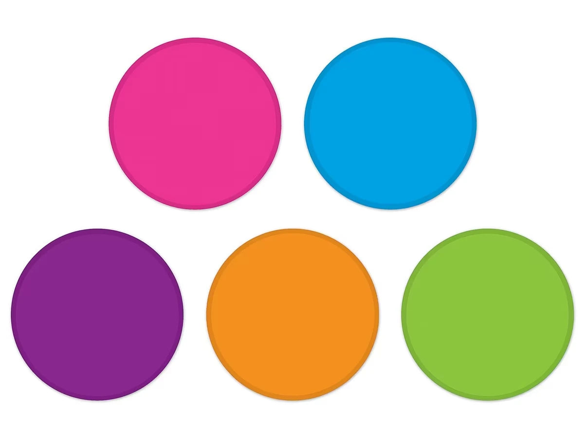 Bright Colors Circle Accents - US 9232