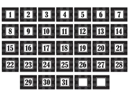 Sassy Double-Sided Calendar Mini Accents - US 3699
