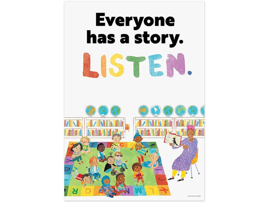 Everyone Has a Story. Listen. Poster - US 7430
