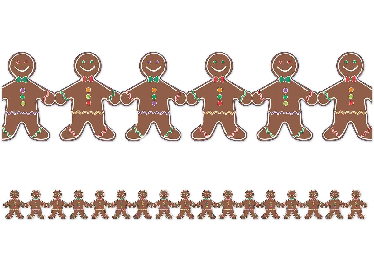 Gingerbread Man Border - US 3584