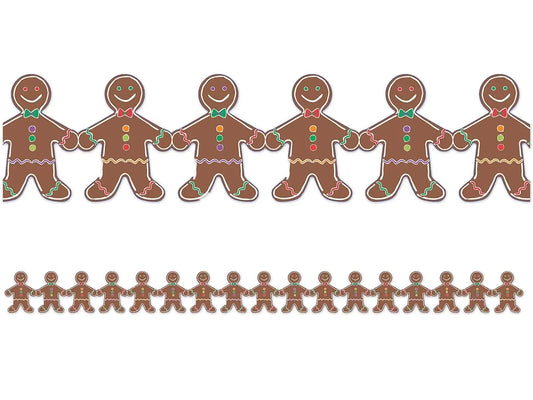 Gingerbread Man Border - US 3584