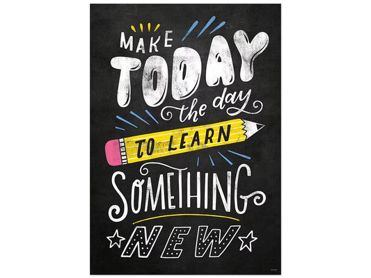 Chalk It Up! Make Today the Day Poster - US 9777