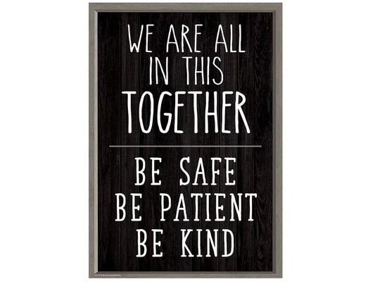 Home Sweet Classroom We Are All in This Together Poster - US 6574