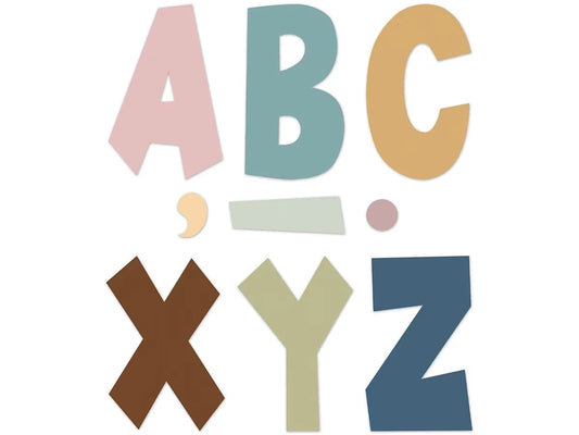 Everyone Is Welcome 7" Punch-Out Letters - US 4440