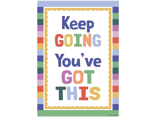 Color Crush Keep Going Poster - US 9604