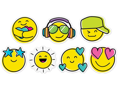 Kind Vibes Smiley Face Accents - US 4978