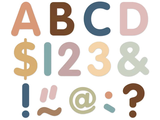 Everyone Is Welcome 2" Punch-Out Letters - US 9762