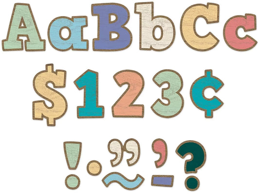 Home Sweet Classroom Painted Wood 4" Punch-Out Letters - US 1594