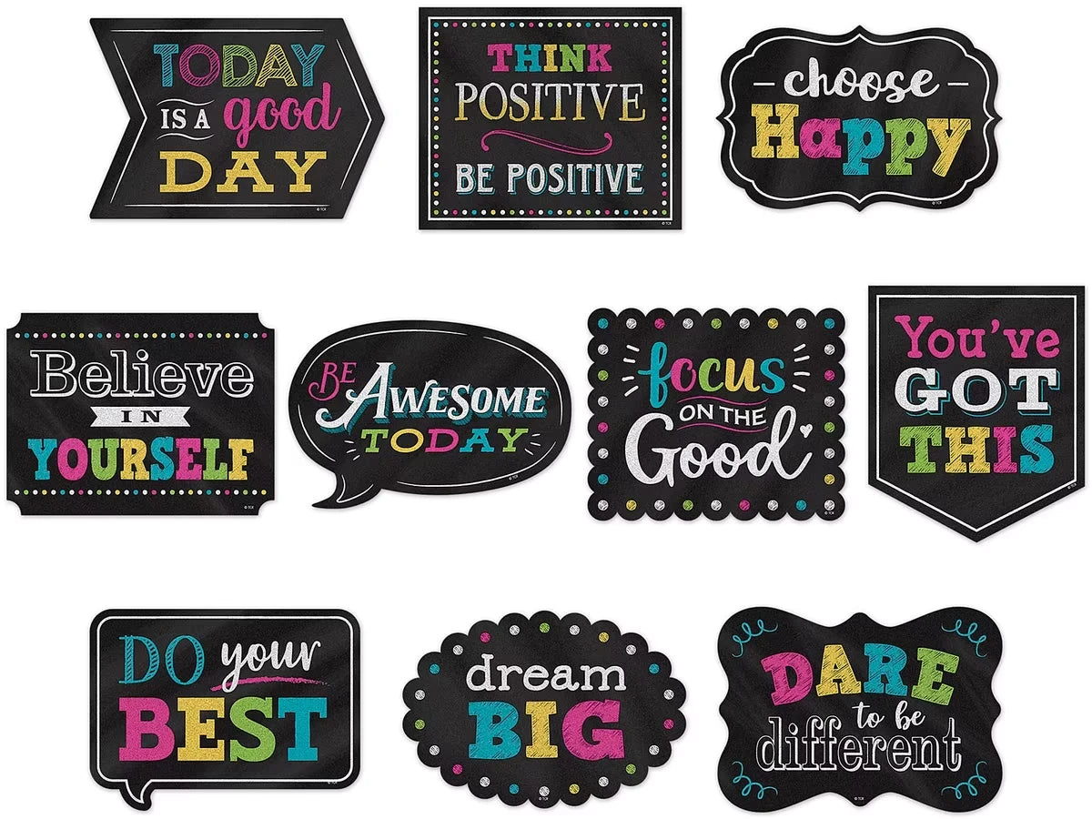 Chalkboard Brights Motivational Accents - US 2941