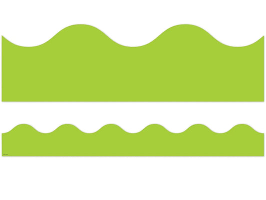 Core Decor Lime Scalloped Border - US 4736