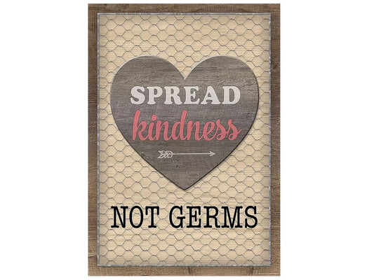Home Sweet Classroom Spread Kindness Not Germs Poster - US 4408
