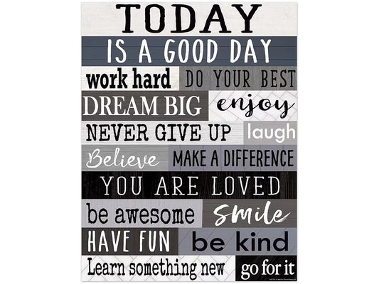Modern Farmhouse Today Is a Good Day Poster - US 8037