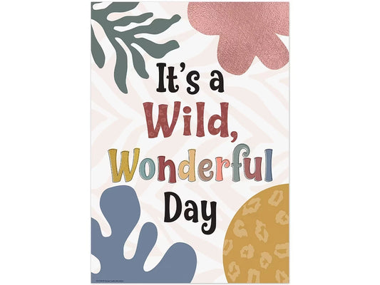 Wonderfully Wild Wonderful Day Poster - US 6267