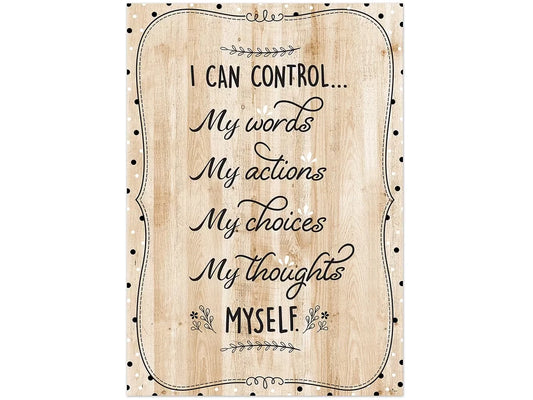 I Can Control… Wooden Poster - US 6285