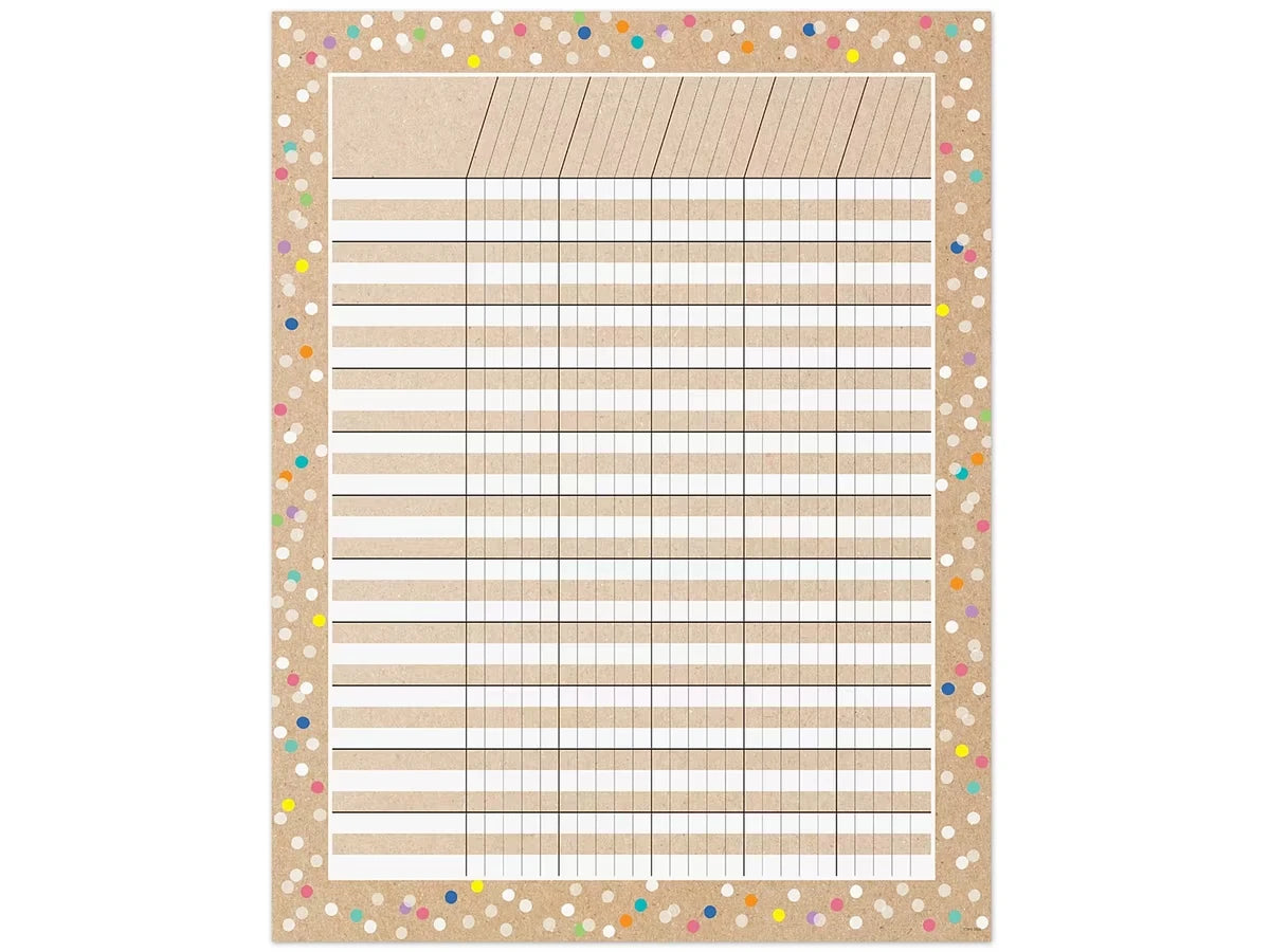 Krafty Pop! Incentive Chart - US 7082