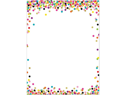 Confetti Blank Poster - US 3932