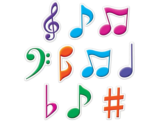 Musical Note Mini Accents - US 3674