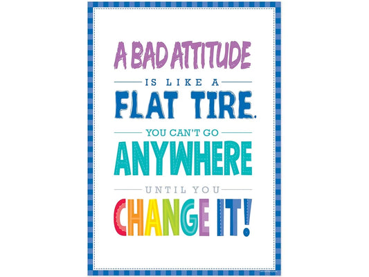 Painted Palette Bad Attitude Poster - US 6080