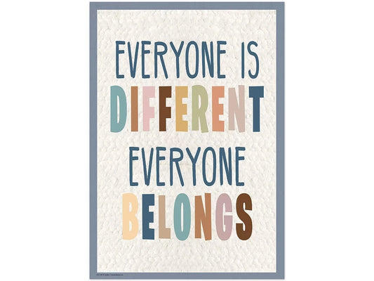 Everyone Is Welcome - Everyone Is Different Poster - US 2811