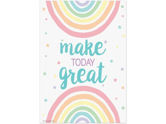 Pastel Pop Make Today Great Poster - US 2876