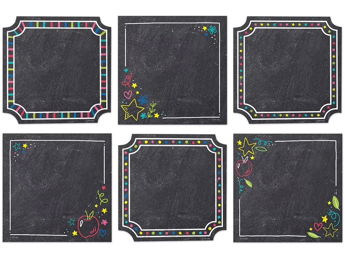 Chalk It Up! Colorful Chalk Card Accents - US 8398