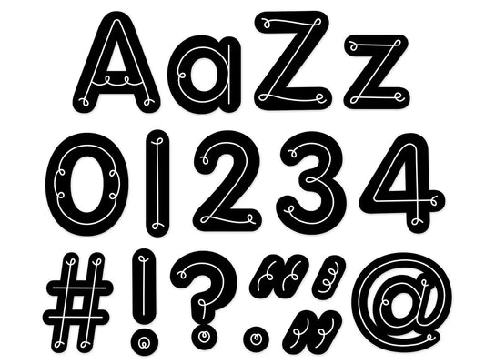 Loop-De-Loop 4" Punch-Out Letters - US 1391
