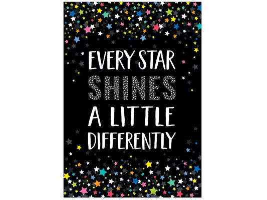 Star Bright Every Star Shines Poster - US 3667
