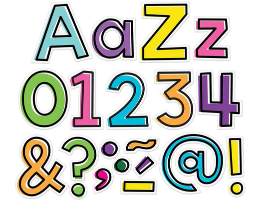 Kind Vibes 4" Punch-Out Letters - US 7509