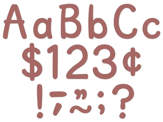 Wonderfully Wild 4" Punch-Out Letters - US 4398