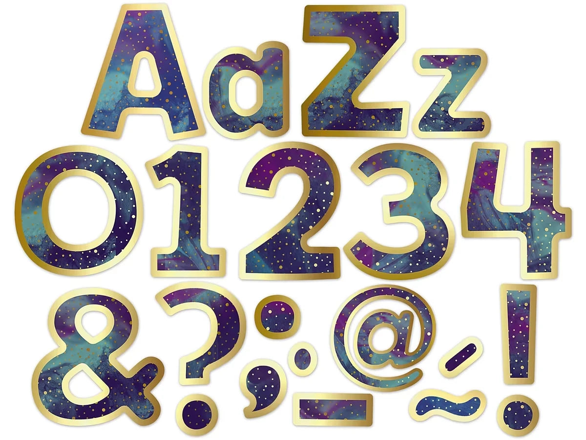 Galaxy 4" Punch-Out Letters - US 5330