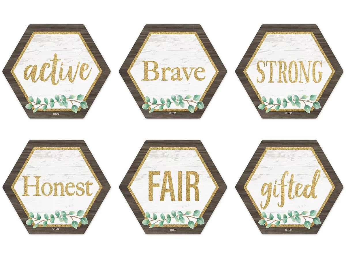 Eucalyptus Motivational Mini Accents - US 6959