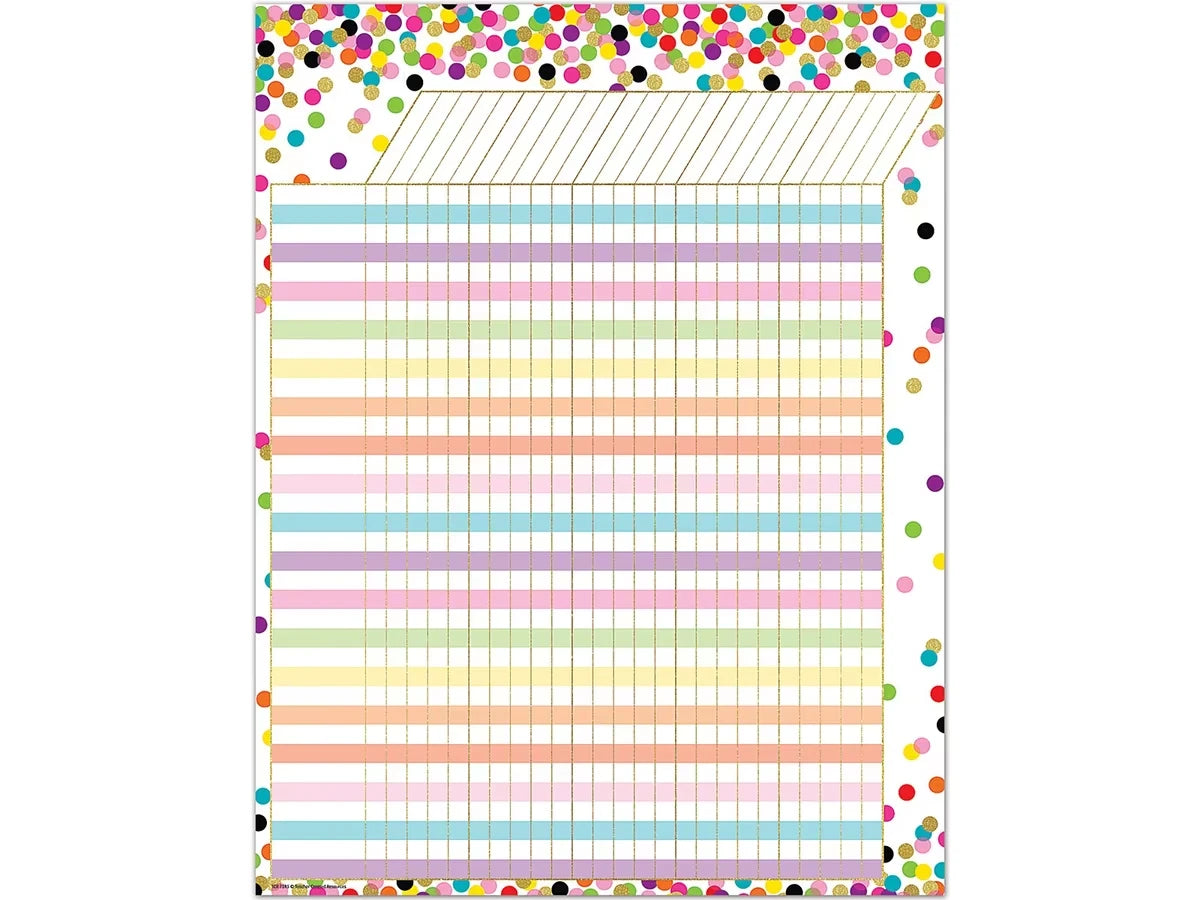 Confetti Incentive Chart - US 5460