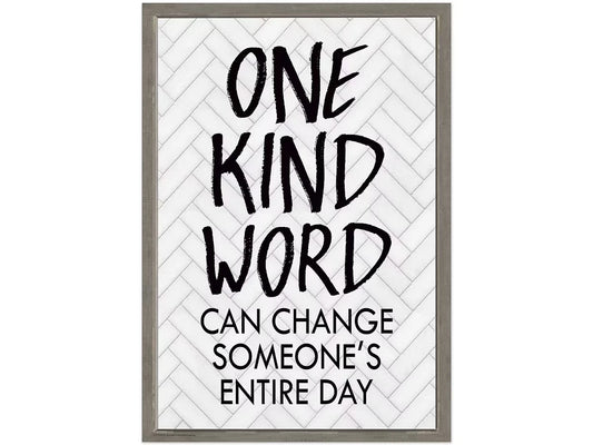 Modern Farmhouse One Kind Word Poster - US 7242