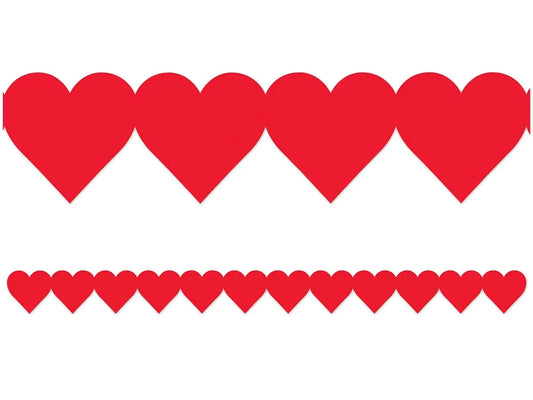 Red Heart Border - US 2059