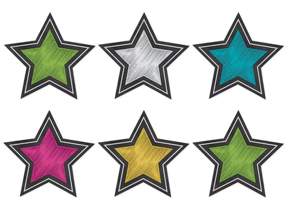 Chalkboard Brights Star Accents - US 2461