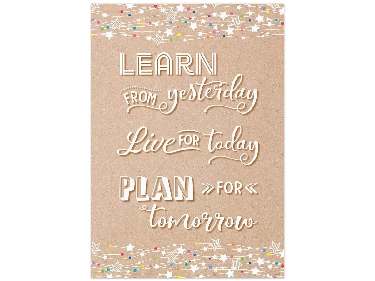 Krafty Pop! Learn from Yesterday Poster - US 7713