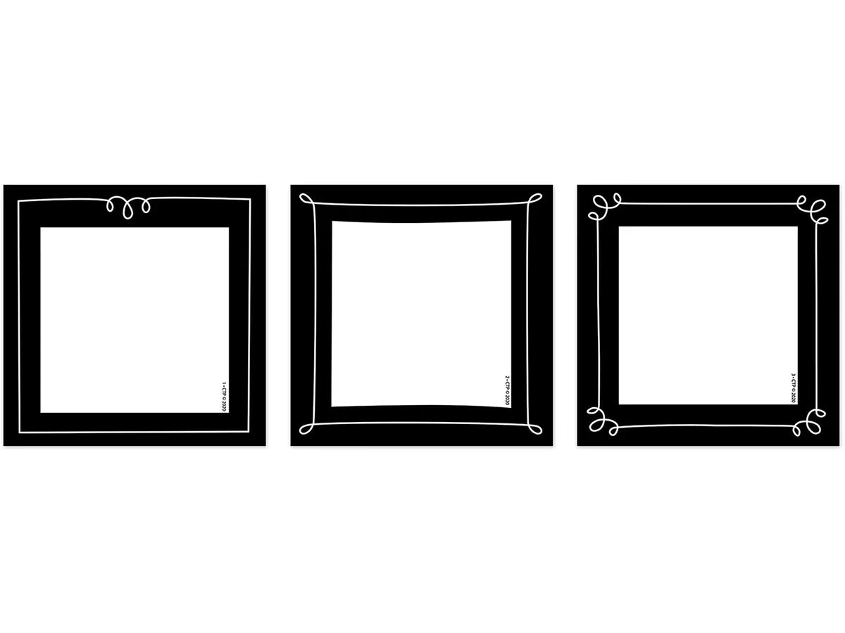 Black & White Card Mini Accents - US 3353