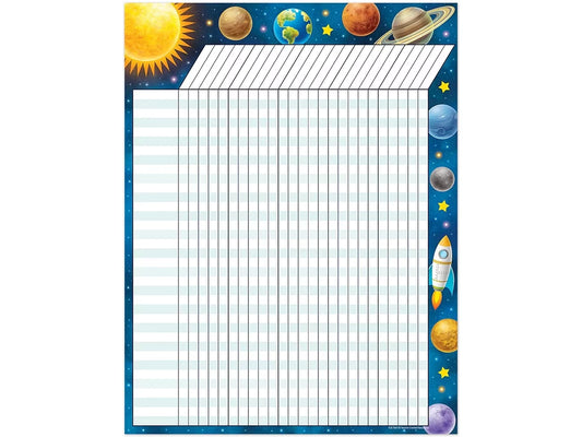 Outer Space Crew Incentive Chart - US 4155