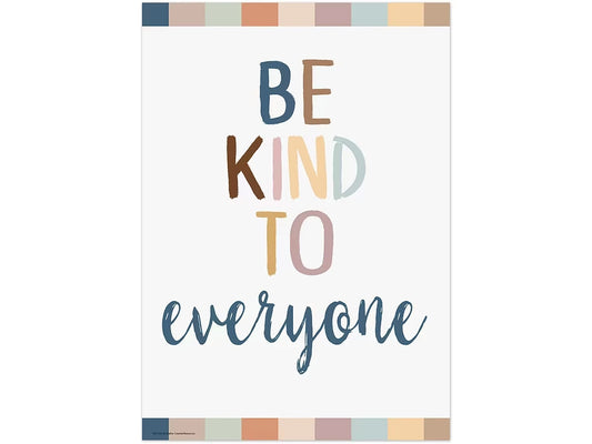Everyone Is Welcome Be Kind Poster - US 8523