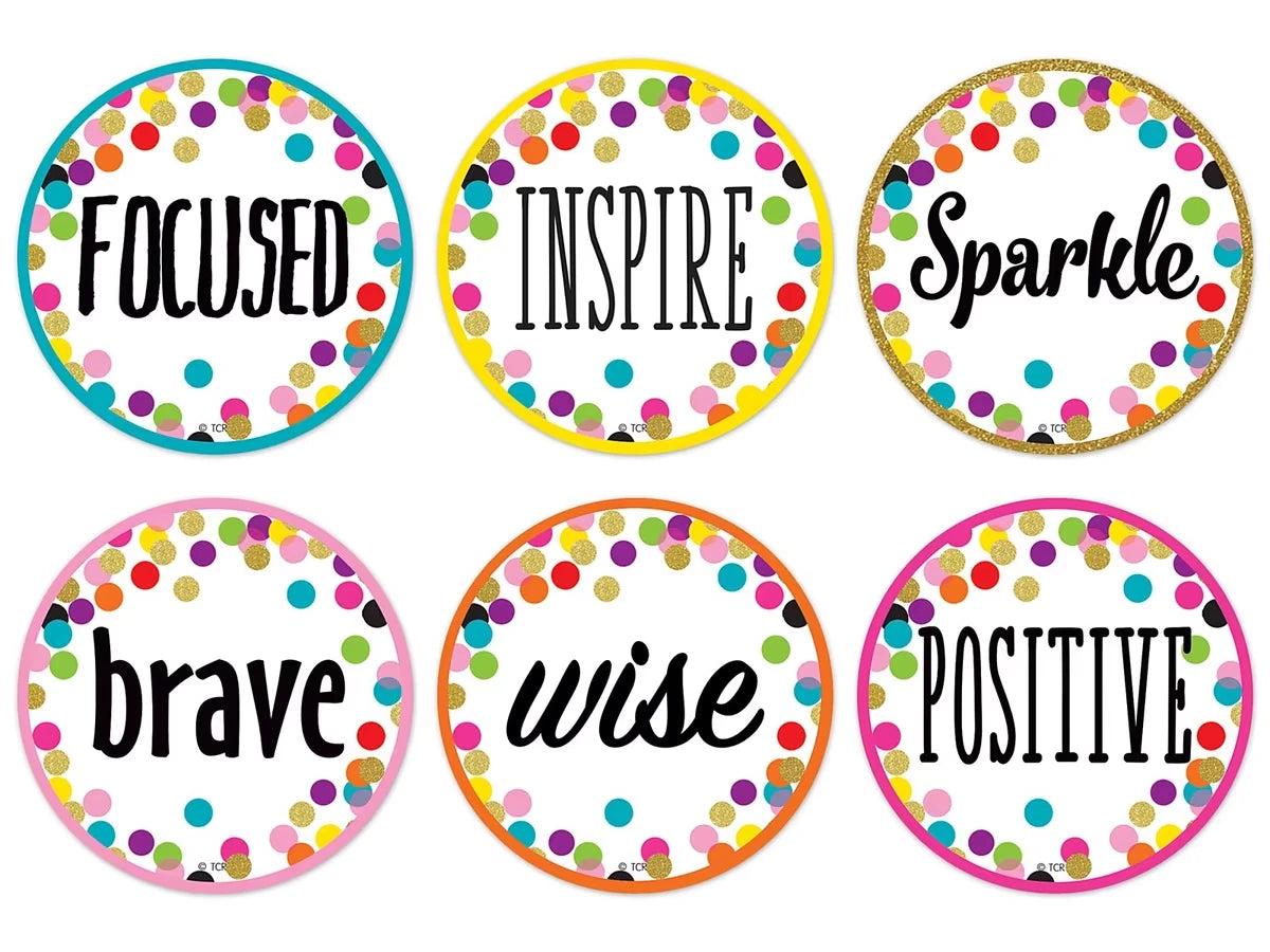 Confetti Motivational Mini Accents - US 4826