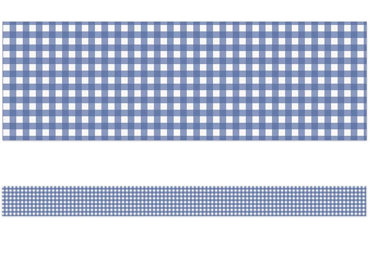 Farmers Market Blue Checkered Border - US 1881