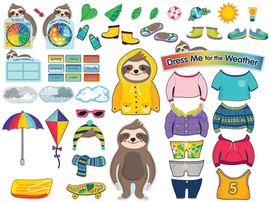 One World Dress for the Weather Bulletin Board Set - US 5128