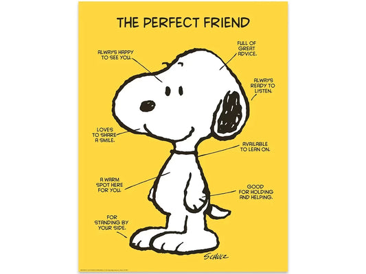 Peanuts® the Perfect Friend Poster - US 7847