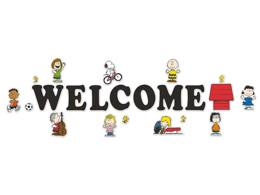 Peanuts® Welcome Bulletin Board Set - US 2834