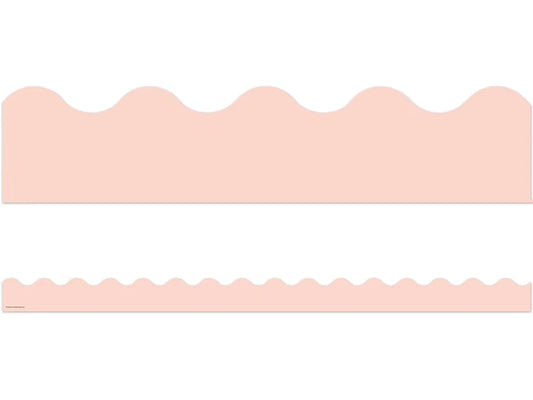 Blush Pink Scalloped Border - US 7781